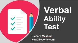 Verbal Ability Test  General Aptitude Part 1  4 [upl. by Neelhsa270]