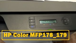 HP Color Laser 178nw  179fnw Прошивка инструкция [upl. by Cindie338]