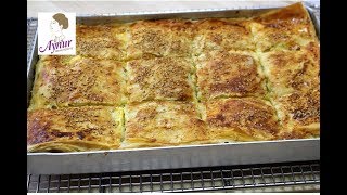 Das einfachste Börek Rezept I Patatesli tepsi Börek [upl. by Tra310]