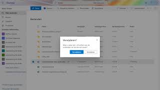 Bestanden verwijderen in OneDrive [upl. by Uchish]