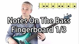 How To Learn Notes On The Bass Guitar 13 [upl. by Enihsnus469]