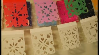 ¿Cómo hacer papel picado [upl. by Aisereht]