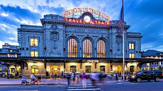 Denver Colorado Walking Tour Union Station [upl. by Azerila]