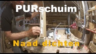 Timmertip 879 PUR schuim [upl. by Siahc]