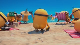 Despicable Me 2  Minions in the Beach [upl. by Eiuqnimod]