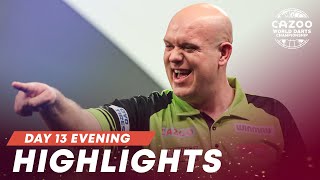 QUARTERS CONFIRMED  Day 13 Evening Highlights  202223 Cazoo World Darts Championship [upl. by Mandych]