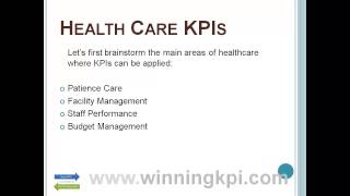 Health Care KPIs Example [upl. by Llib]