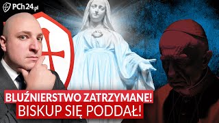 SZOK BLUŹNIERSTWO ZATRZYMANE BISKUP SIĘ PODDAŁ [upl. by Nelyt478]