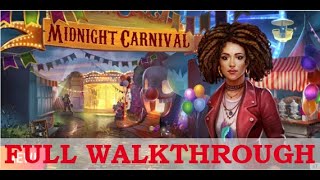 AE Mysteries Midnight Carnival FULL Walkthrough HaikuGames [upl. by Eledoya]