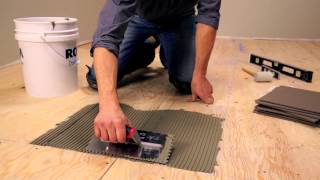 How To Lay Floor Tiles  RONA [upl. by Rowney]