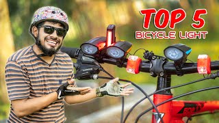 HOW TO INSTALL bicycle light  Top 5 Bicycle Light [upl. by Neeliak589]