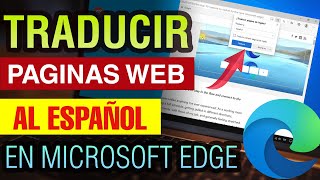 Cómo traducir una Página Web al Español en Microsoft Edge Chromium [upl. by Ming]