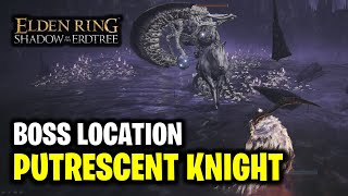 Where to Find Putrescent Knight Boss Location  Elden Ring DLC [upl. by Russian838]