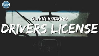 Olivia Rodrigo  drivers license Clean  Lyrics [upl. by Armelda338]