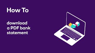 How to download a PDF bank statement  NatWest [upl. by Clary127]