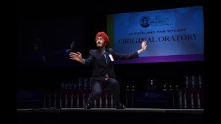 JJ Kapur  NSDA 2017 Original Oratory National Champion [upl. by Barabas]