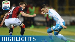 Bologna  Napoli 17  Highlights  Giornata 23  Serie A TIM 201617 [upl. by Cissiee614]