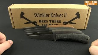 Winkler Knives WK II Operator Fixed Blade Overview [upl. by Zahavi837]