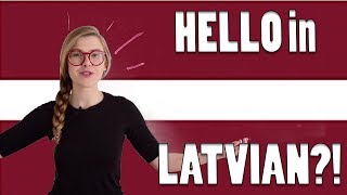 LATVIAN GREETINGS PART 1  IRREGULAR LATVIAN LESSON [upl. by Worl]