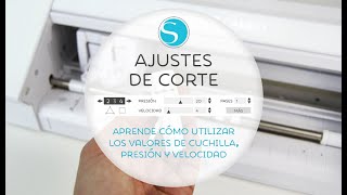 Ajustes de Corte Cuchilla presión y velocidad [upl. by Ellezig]