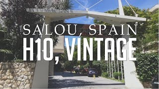 H10 Vintage Salou Spain  Hotel amp Room [upl. by Holms]