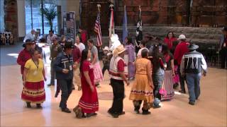 Muscogee Creek Festival  3 Stomp Dancing [upl. by Bum]