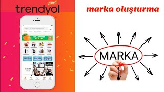 Trendyolda Marka Nasıl oluşturulur Marka nasıl güncellenir [upl. by Audrey]