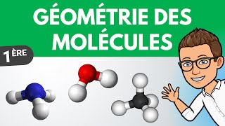 Comment déterminer la géométrie dune molécule   1ère spé  PhysiqueChimie [upl. by Ewell122]