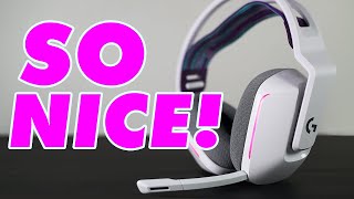 COMFY Logitech G733 Wireless Headset Review with Mic Test [upl. by Ttirb]