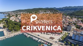 Crikvenica Croatia  Pointers Travel DMC  Drone footage [upl. by Jablon156]