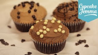 How to make Perfect Chocolate Buttercream  Cupcake Jemma [upl. by Tucker954]