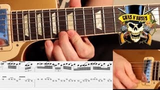 NOVEMBER RAIN  by GNR  OUTRO SOLO  Video Lesson WITH TABS  Lesson by Karl Golden [upl. by Wauters587]