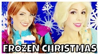 Elsa and Anna FROZEN Christmas songs with Olaf [upl. by Marielle43]