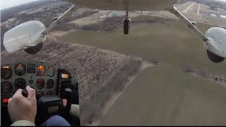 Cessna 172 Crosswind Landing with 21 Knot Wind Gusts [upl. by Ahker]