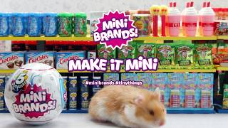 MAKEITMINI with 5 Surprise Mini Brands [upl. by Suiramad335]