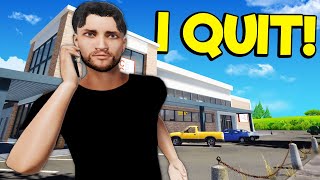 Im QUITTING Youtube amp Getting a REAL Job Live the Life [upl. by Teague]