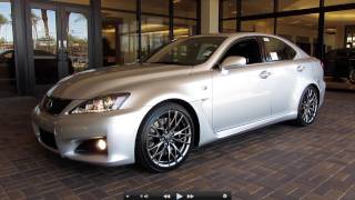 2011 Lexus ISF Start Up Exhaust and In Depth Tour [upl. by Ardnasella]