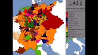 The Holy Roman Empire Every State Every Year [upl. by Nnaeel224]