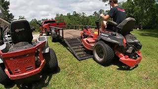 Servicing and cleaning the carb on a zero turn mower [upl. by Elexa]