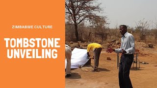 Tombstone Unveiling Zimbabwe Way [upl. by Jit528]