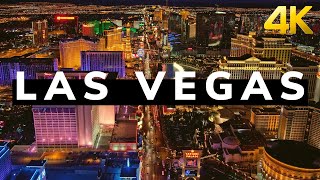 Las Vegas Strip 4K City Tour Travel Guide 2022 [upl. by Nagad]