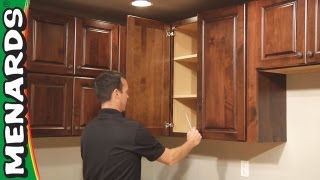 How To Install Kitchen Cabinets  Menards [upl. by Mckenzie121]