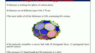 Properties and applications of Fullerenes Carbon nano tube Graphenes [upl. by Jenna]