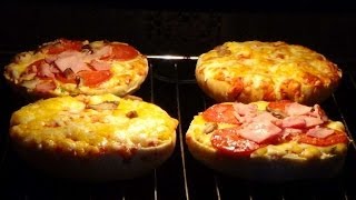 Pizza Burger Speciale Dr Oetker [upl. by Leyla]