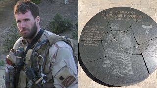 14yearold boy arrested after memorial honoring hero Navy SEAL from Long Island vandalized [upl. by Nairde]