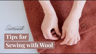 Tips for Sewing with Wool [upl. by Lielos]