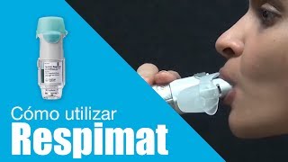 Cómo utilizar Respimat in Spanish [upl. by Yawnoc413]