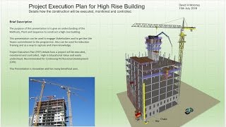 High Rise Building Project Execution Plan [upl. by Otreblif]