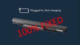 Laptop Battery Not Charging  Plugged in not charging [upl. by Niassuh99]