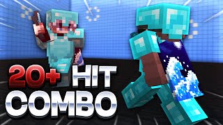 HOW TO COMBO LOCK Get 20 Hit Combos Minecraft PvP Tutorial [upl. by Sup]